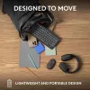 Logitech Pebble Keys 2 K380s klaviatuur Universal RF juhtmevaba + Bluetooth QWERTY US International Graphite