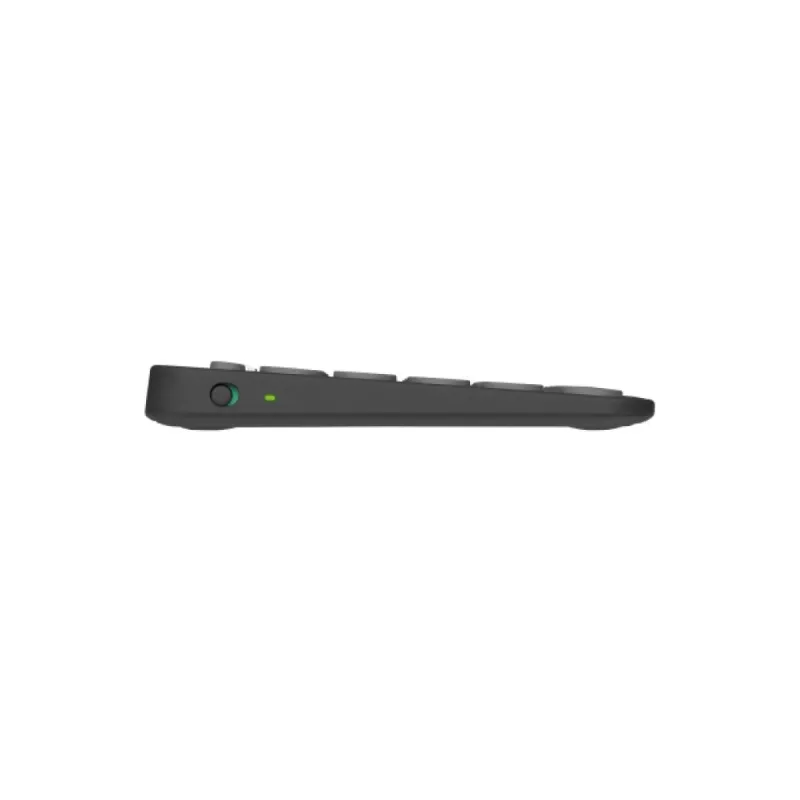 Logitech Pebble Keys 2 K380s klaviatuur Universal RF juhtmevaba + Bluetooth QWERTY US International Graphite