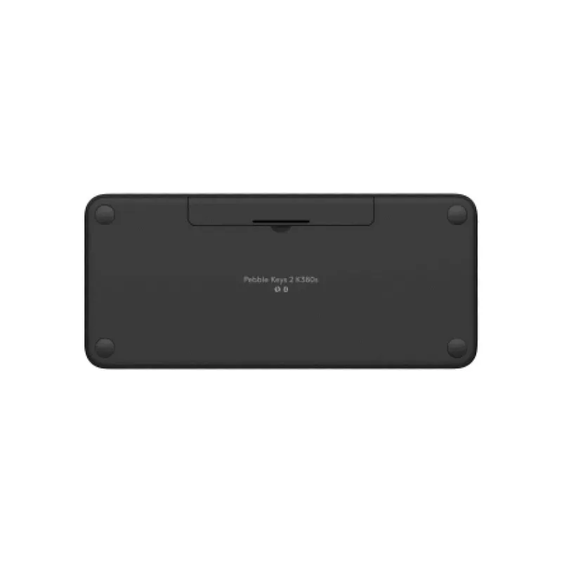 Logitech Pebble Keys 2 K380s klaviatuur Universal RF juhtmevaba + Bluetooth QWERTY US International Graphite