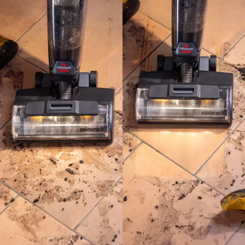 Bissell 4330N varstolmuimeja/elektriline hari Aku Märg ja kuiv Ilma kotita 0.44 L Must
