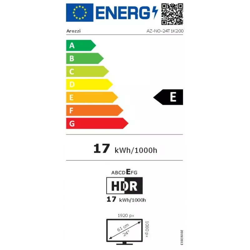 Monitor Arozzi Nova 24 tolli (23,8 tolli) Full HD LED 1920 x 1080