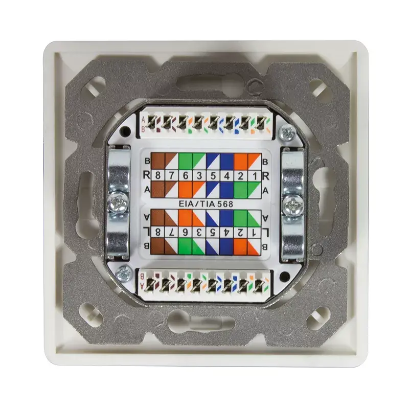Pistikupesa 2 x RJ-45 LogiLink NP0124