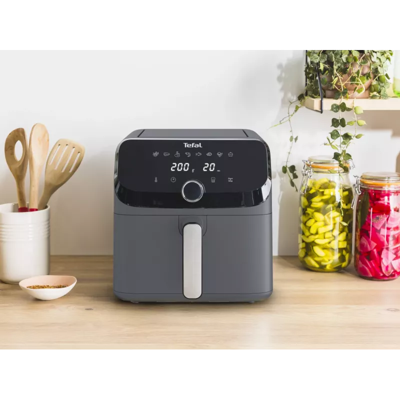 Tefal Easy Fry Mega EY855BE0 fritüür Seade 7.5 L Eraldiseisev 2020 W Kuumaõhufritüür Hall