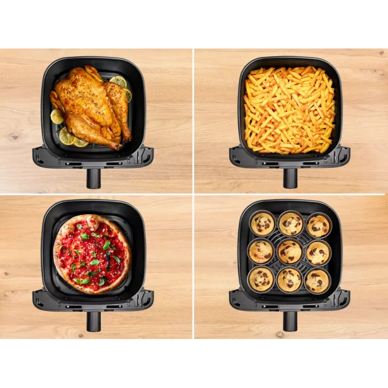 Tefal Easy Fry Mega EY855BE0 fritüür Seade 7.5 L Eraldiseisev 2020 W Kuumaõhufritüür Hall