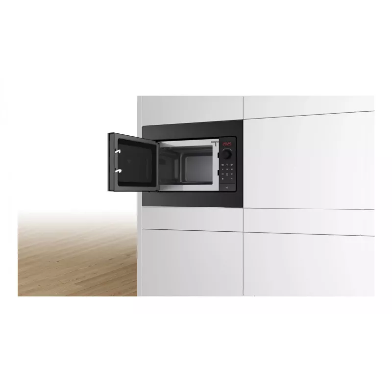 Bosch Serie 2 BFL523MB4 mikrolaineahi Must Sisseehitatav mikrolaineahi 20 L 800 W