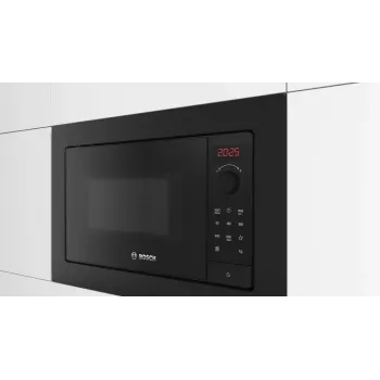 Sisseehitatav soolomikrolaineahi Bosch Serie 2 BFL623MB4 20 L 800 W LED-ekraan Must nuppjuhtimine
