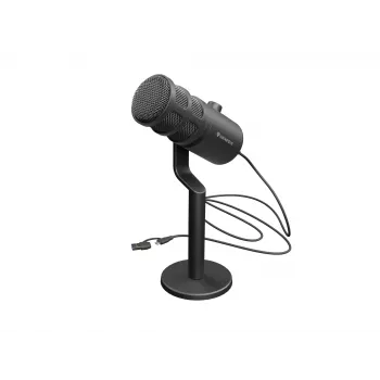 Juhtmega arvutimikrofon GENESIS Radium 350D — USB Type-A/USB-C, -48 dB tundlikkus, 16–14000 Hz, 2,5 m kaabel, must
