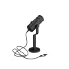 Juhtmega arvutimikrofon GENESIS Radium 350D — USB Type-A/USB-C, -48 dB tundlikkus, 16–14000 Hz, 2,5 m kaabel, must