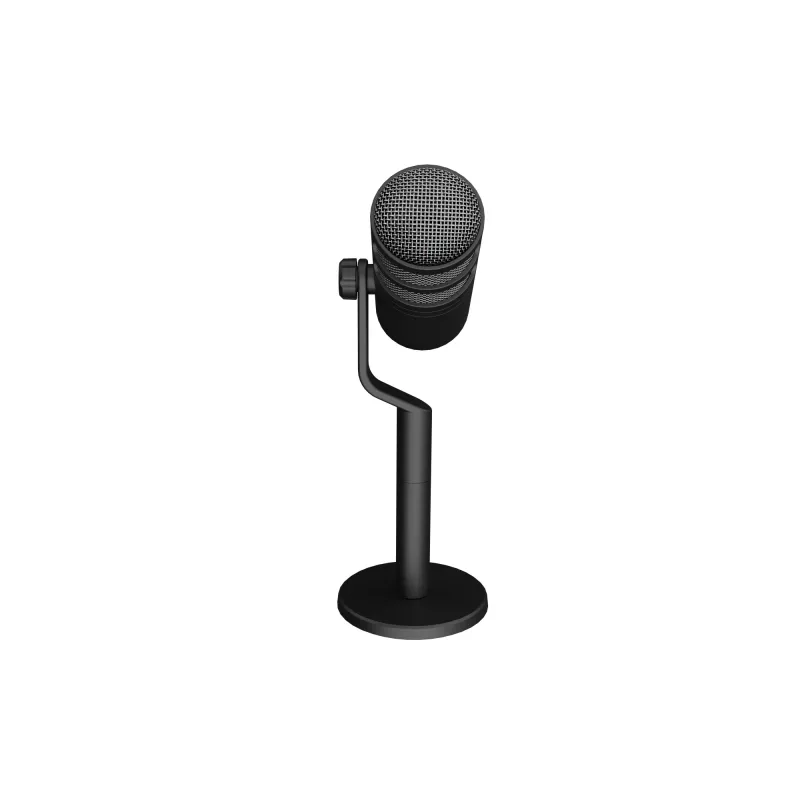 Juhtmega arvutimikrofon GENESIS Radium 350D — USB Type-A/USB-C, -48 dB tundlikkus, 16–14000 Hz, 2,5 m kaabel, must