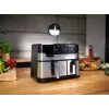 Tefal Dual Easy Fry & Grill EY905D Double 8,3 L Vabaltseisev 2700 W Kuumaõhufritüür Roostevaba teras