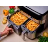 Tefal Dual Easy Fry & Grill EY905D Double 8,3 L Vabaltseisev 2700 W Kuumaõhufritüür Roostevaba teras