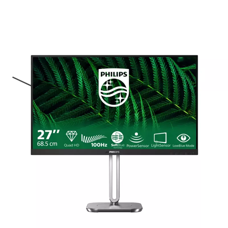 Philips 5000 seeria 27B2G5500/00 arvutimonitor 68.6 cm (27 tolli) 2560 x 1440 pikslit Quad HD LCD Antratsiit