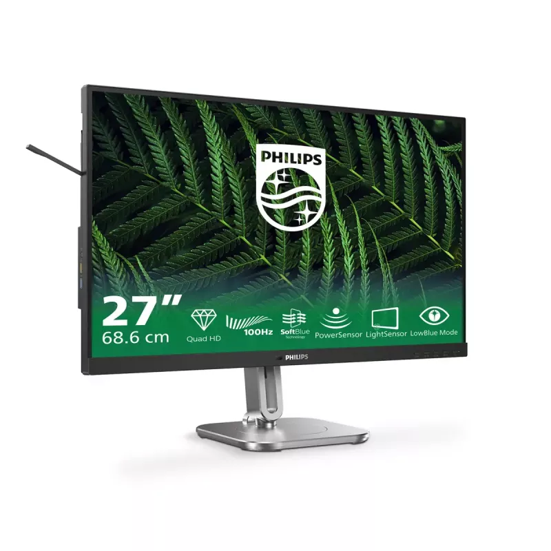 Philips 5000 seeria 27B2G5500/00 arvutimonitor 68.6 cm (27 tolli) 2560 x 1440 pikslit Quad HD LCD Antratsiit