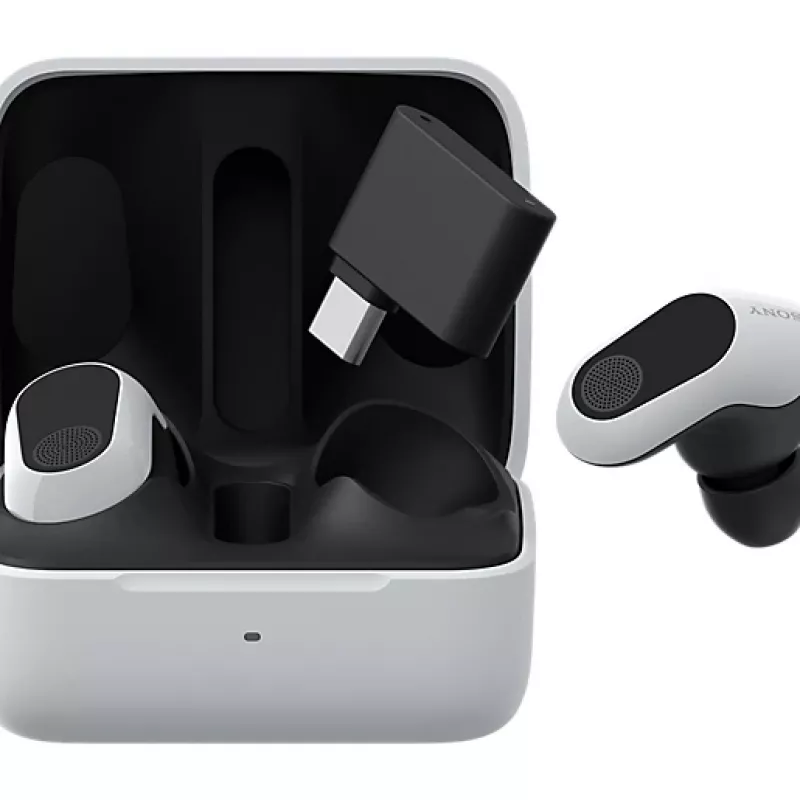Sony Inzone Buds peakomplekt, juhtmevaba, kõrvasisene, mänguritele, Bluetooth, must, valge