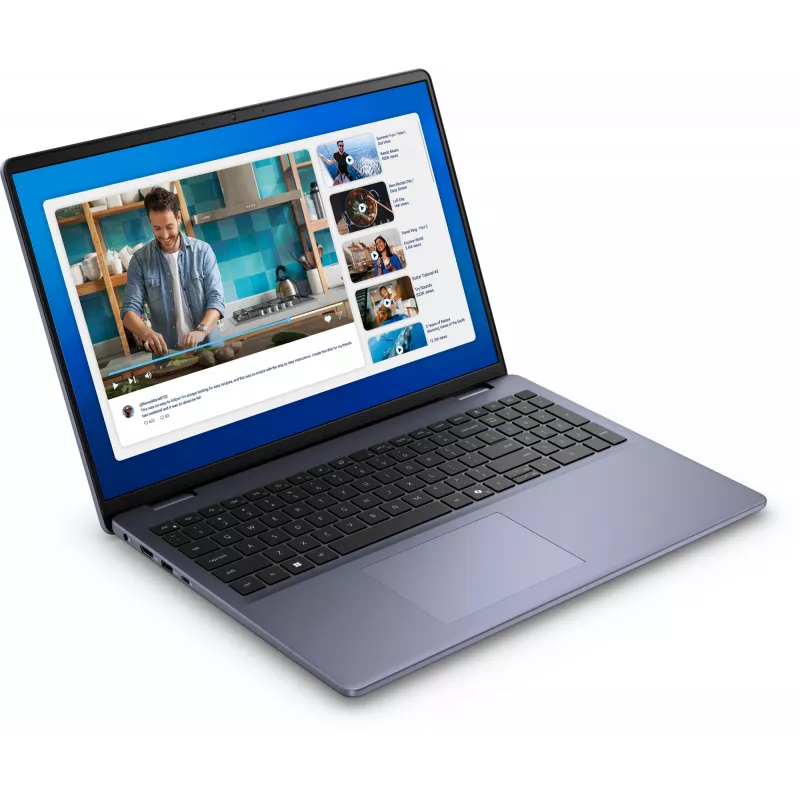 DELL DC16251 Intel Core 7 150U sülearvuti 40,6 cm (16 tolli) Full HD+ 16 GB DDR5-SDRAM 1 TB SSD NVIDIA GeForce MX570A Wi-Fi 6E (802.11ax) Ubuntu Linux UK International sinine
