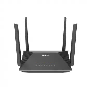 ASUS RT-AX52 Pro AX3000 traadita ruuter Gigabit Ethernet kaheribaline (2,4 GHz / 5 GHz) must