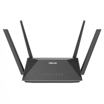 ASUS RT-AX52 Pro AX3000 traadita ruuter Gigabit Ethernet kaheribaline (2,4 GHz / 5 GHz) must
