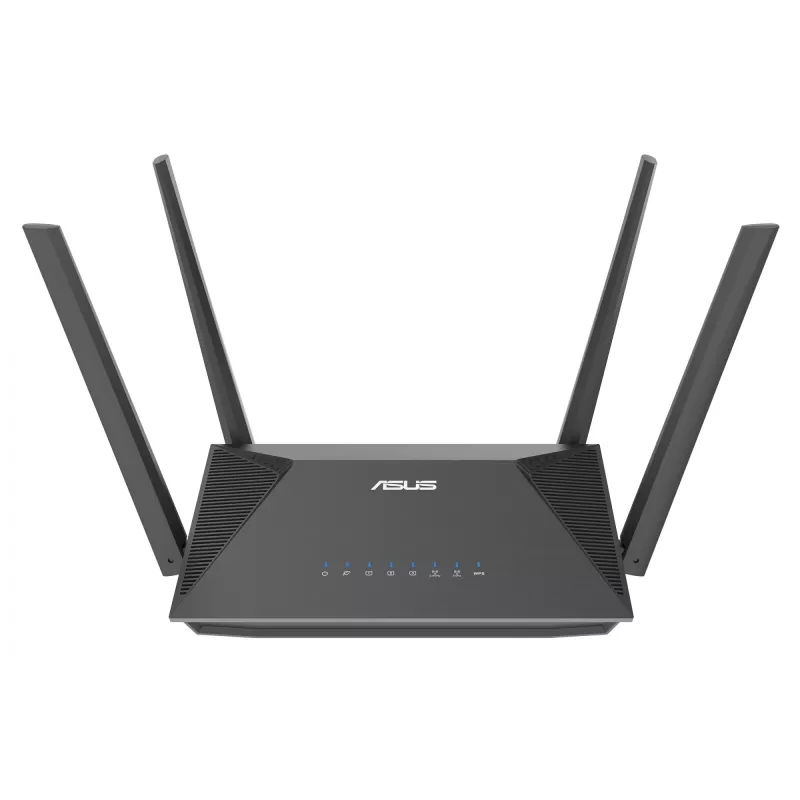 ASUS RT-AX52 Pro AX3000 traadita ruuter Gigabit Ethernet kaheribaline (2,4 GHz / 5 GHz) must