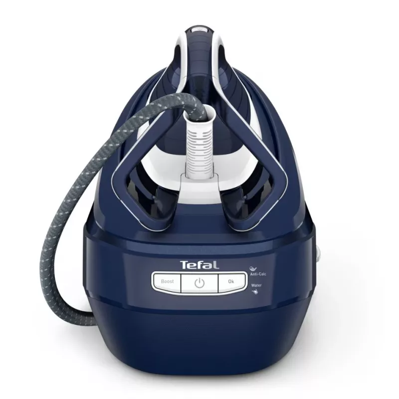 Tefal Pro Express Vision GV9812 3000 W 1.1 L Durilium AirGlide Autoclean tallaplaat Sinine, Valge