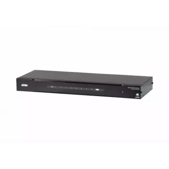 ATEN 8-pordiline True 4K HDMI jaotur, HDMI, 8x HDMI, 4096 x 2160 pikslit, must, metall, 4K Ultra HD