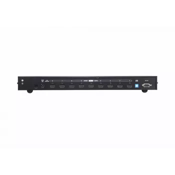ATEN 8-pordiline True 4K HDMI jaotur, HDMI, 8x HDMI, 4096 x 2160 pikslit, must, metall, 4K Ultra HD