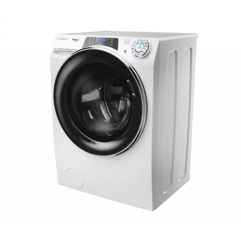 Pesumasin-kuivati Candy RapidÓ PRO RPW4966BWMBC/1-S — eraldiseisev eestlaetav, 6 kg pesu/kuivatus, 1400 p/min, valge