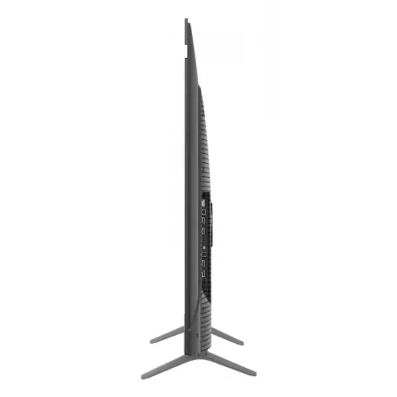 TV TCL 55T8C 55 tolli QLED 4K Ultra HD, HDR10, Google TV, 144Hz, Direct-LED, 4×HDMI 2.1, Bluetooth/Wi‑Fi, Metallic