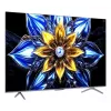 TV TCL 55T8C 55 tolli QLED 4K Ultra HD, HDR10, Google TV, 144Hz, Direct-LED, 4×HDMI 2.1, Bluetooth/Wi‑Fi, Metallic