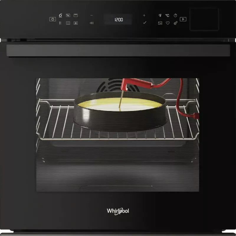 Sisseehitatud ahi Whirlpool WOI6A8FPT1SBA 73L elektriline must puutetundlik juhtimine