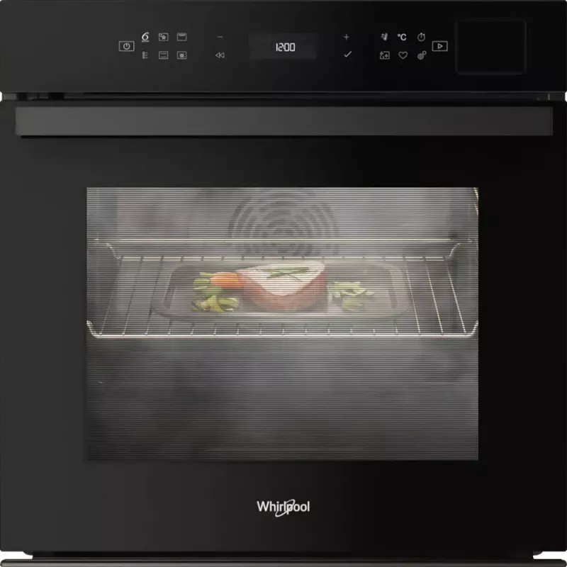 Sisseehitatud ahi Whirlpool WOI6A8FPT1SBA 73L elektriline must puutetundlik juhtimine