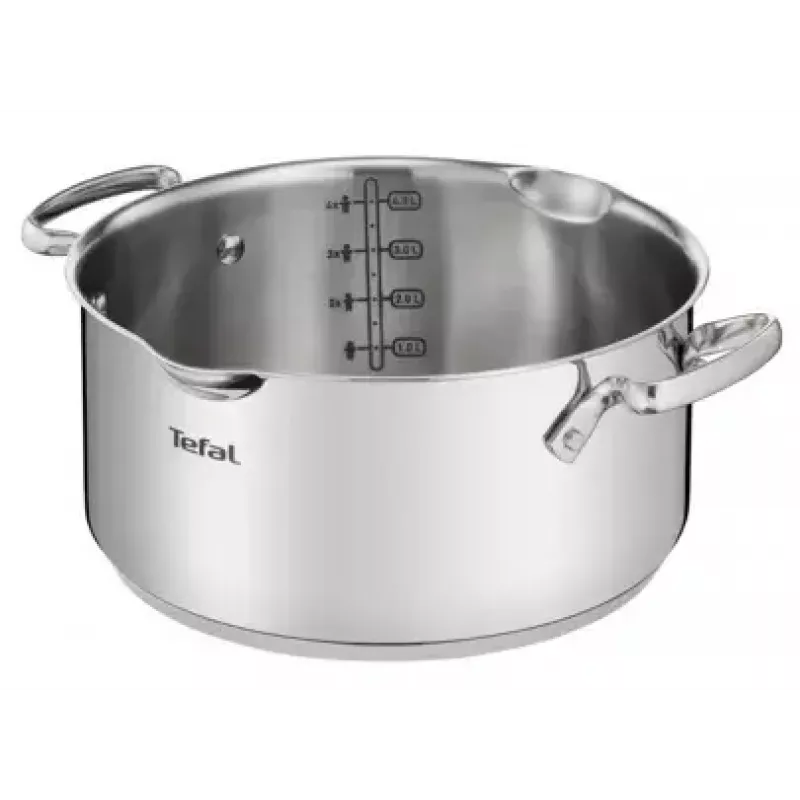 Kastrul Tefal DUETTO+ G7194355, 2 L, ümmargune roostevaba teras, 18 cm