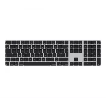 APPLE Magic klaviatuur With Touch Id And Numeric Keypad For Apple Silicon - Must - Qwerty Uk (MXK83Z/A)