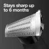 Braun Series X XT5200 habemeajaja Trimmer Must, Metallic