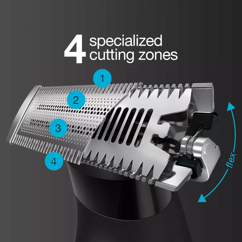 Braun Series X XT5200 habemeajaja Trimmer Must, Metallic