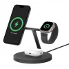 BELKIN juhtmevaba laadimisalus - Boost Charge Pro - 3-ühes Qi2 15W - must
