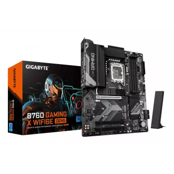 Emaplaat GIGABYTE B760 GAMING X WIFI6E GEN5, Intel B760, LGA 1700, ATX, DDR5 kuni 256 GB, PCIe 5.0, Wi‑Fi 6E, 2,5 Gb LAN