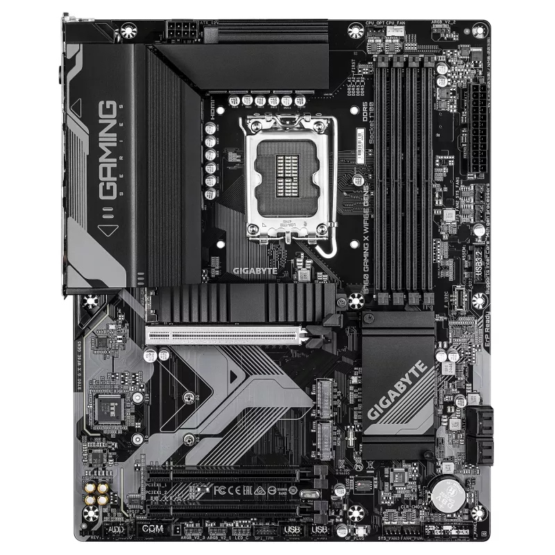 Emaplaat GIGABYTE B760 GAMING X WIFI6E GEN5, Intel B760, LGA 1700, ATX, DDR5 kuni 256 GB, PCIe 5.0, Wi‑Fi 6E, 2,5 Gb LAN