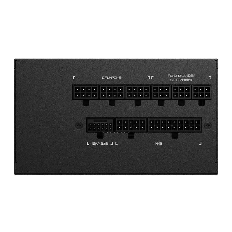 GIGABYTE UD1000GM PG5 V2 toiteplokk – PCIe Gen 5.1, 80 PLUS Gold, täismodulaarne disain, 120 mm ventilaator, ATX 3.1 ühilduv, EL pistik