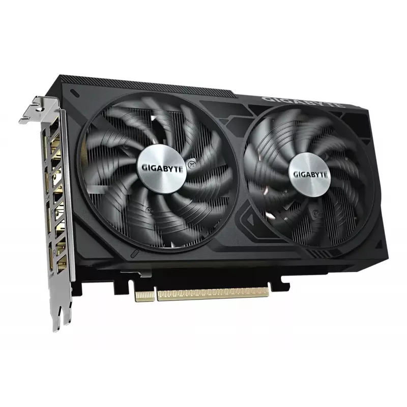 GIGABYTE GeForce RTX 5050 WINDFORCE OC V2 8G graafikakaart - 8GB GDDR6, 128bit, PCI-E 5.0, 2572MHz tuumsagedus, 2 x DP, 2 x HDMI, NVIDIA DLSS 4, GV-N5050WF2OCV2-8GD