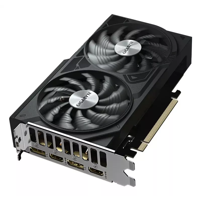GIGABYTE GeForce RTX 5050 WINDFORCE OC V2 8G graafikakaart - 8GB GDDR6, 128bit, PCI-E 5.0, 2572MHz tuumsagedus, 2 x DP, 2 x HDMI, NVIDIA DLSS 4, GV-N5050WF2OCV2-8GD