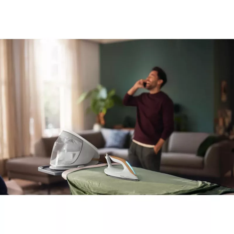 Philips 7000 series PSG7040/10 aurutriikimisjaam 2100 W 1,8 L SteamGlide Elite tallatald Kuldne, Valge