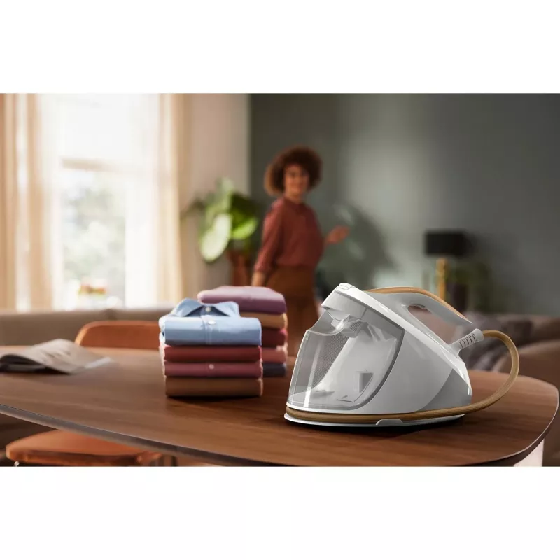 Philips 7000 series PSG7040/10 aurutriikimisjaam 2100 W 1,8 L SteamGlide Elite tallatald Kuldne, Valge