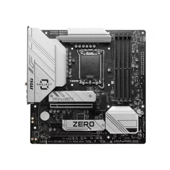 Emaplaat MSI B760M Project Zero Intel B760 LGA 1700 micro ATX