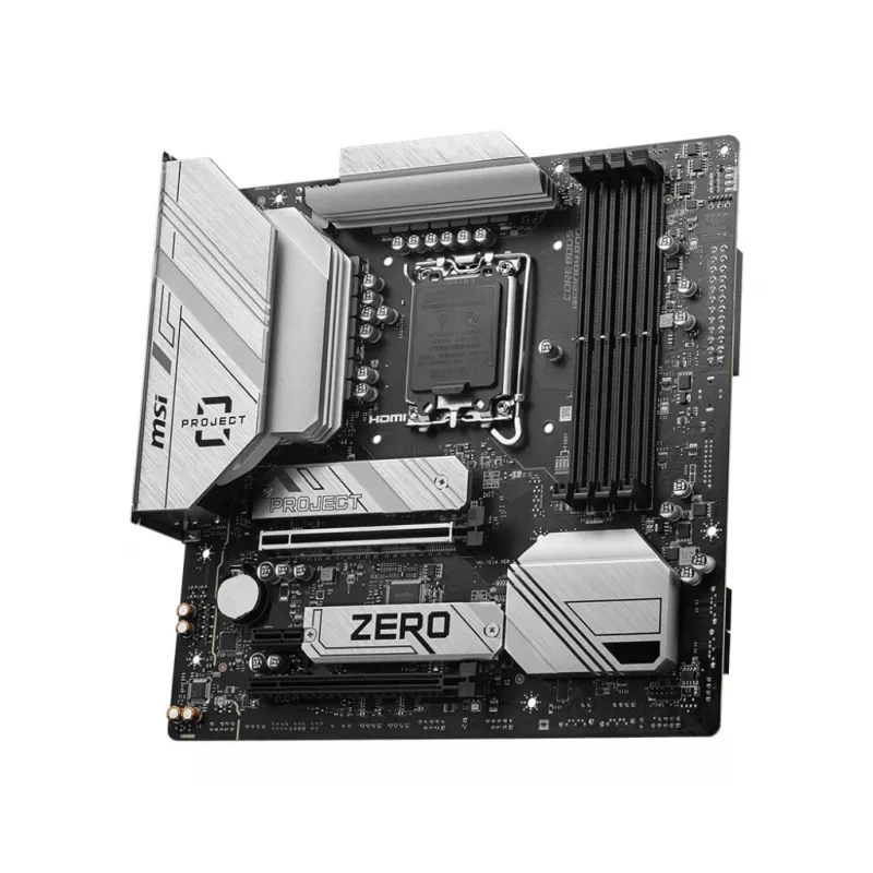 Emaplaat MSI B760M Project Zero Intel B760 LGA 1700 micro ATX