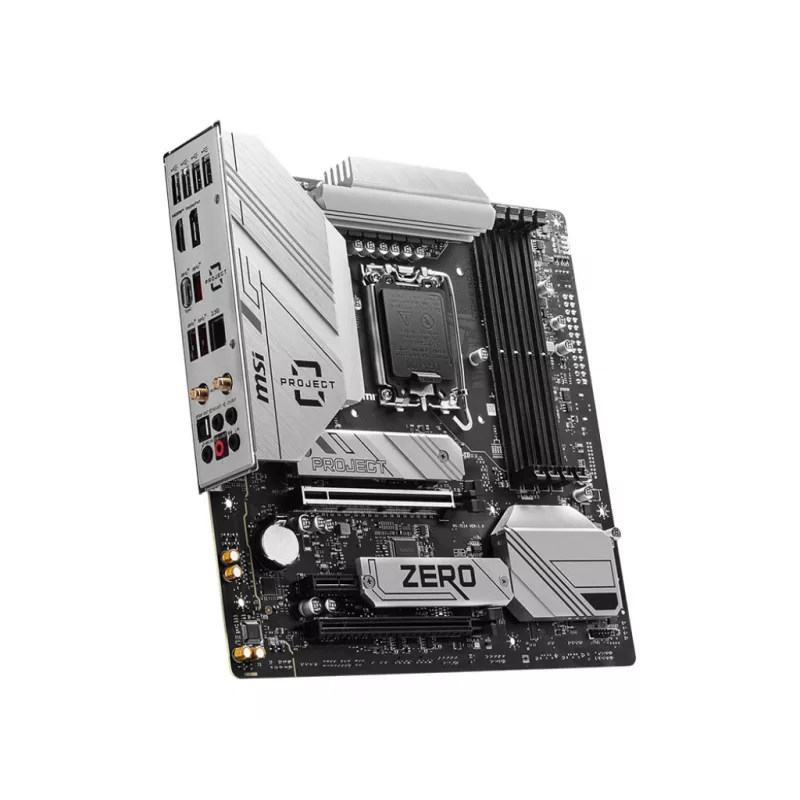 Emaplaat MSI B760M Project Zero Intel B760 LGA 1700 micro ATX