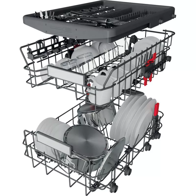 Whirlpool WSBO 3O34 PF X Semi süvistatav 10 lauanõudekomplekti