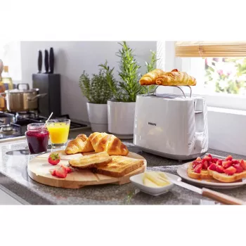 Philips Daily Collection HD2582/00 röster 8 2 viilu 900 W Valge
