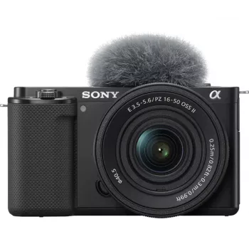 Sony ZV-E10 + E PZ 16-50mm F3.5-5.6 OSS II MILC 24.2 MP CMOS 6000 x 4000 musta