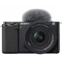 Sony ZV-E10 + E PZ 16-50mm F3.5-5.6 OSS II MILC 24.2 MP CMOS 6000 x 4000 musta