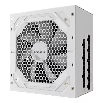 Toiteplokk GIGABYTE UD1000GM PG5 V2 1000W ATX 3.1 Täielikult modulaarne 80 PLUS Gold Valge